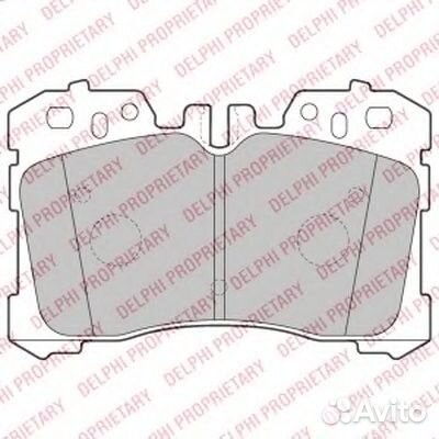 Колодки Delphi тормозные, дисковые LP2213
