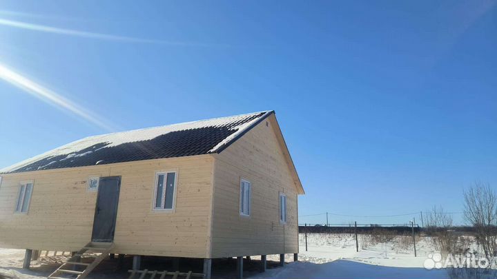 Каркасный дом 8Х10м
