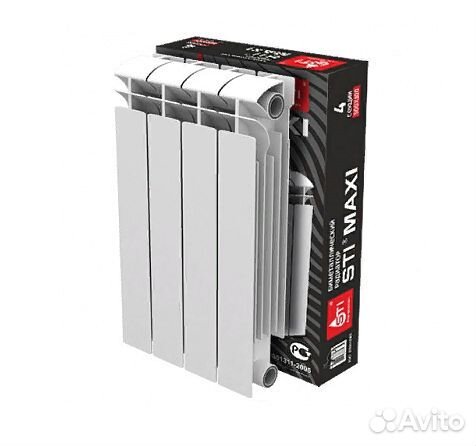 Биметаллический радиатор STI maxi 500/100