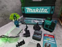 Лазерный уровень makita 16 лучей 360 нивелир Зелен