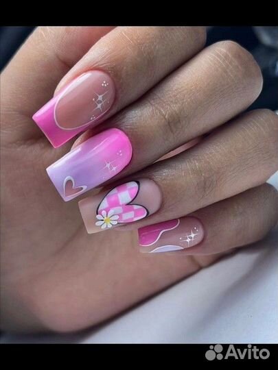 Наращивание ногтей на дому