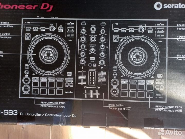 Dj Контроллер pioneer DDj SB3