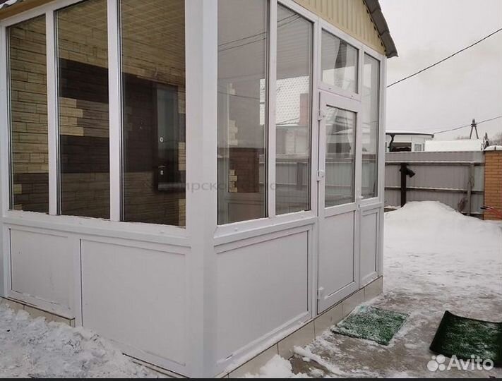 Тамбур из пластиковых окон