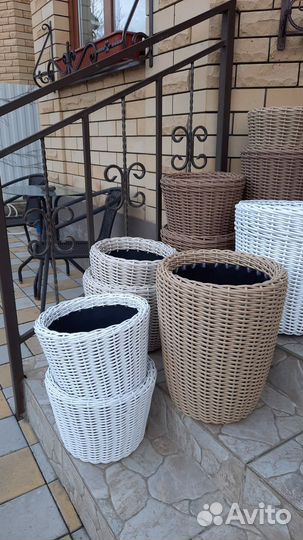 Вазоны Кашпо Экоротанг