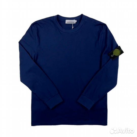 Stone Island лонгслив Синий