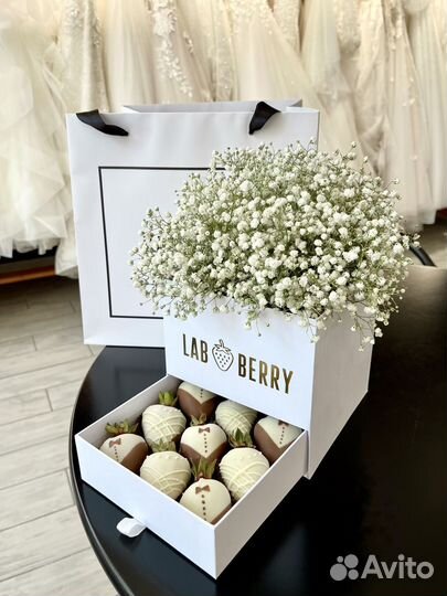 Набор клубники в шоколаде