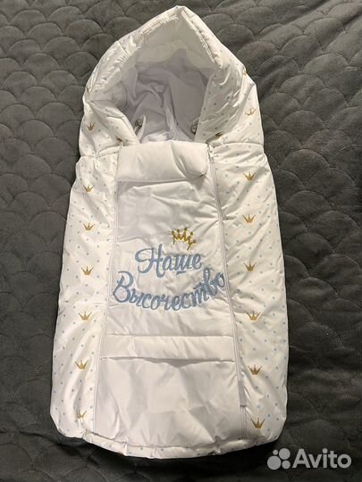 Конверт(весенний )на выписку, в автокресло