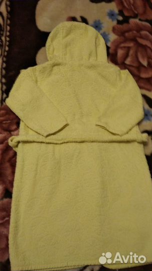 Халат банный детский для девочки