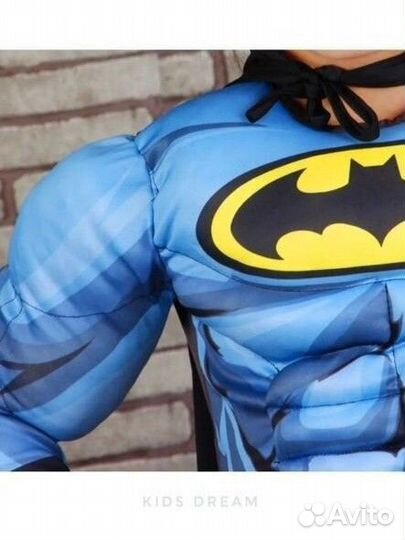 Новогодний костюм капитан Америка 130-140