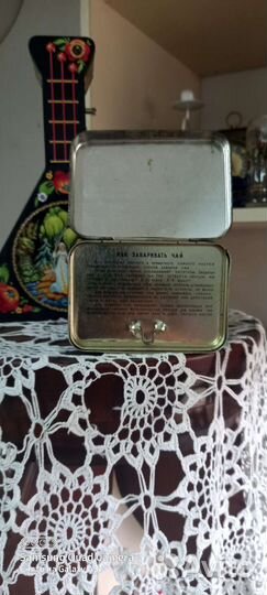 Баночки из под чая Жесть