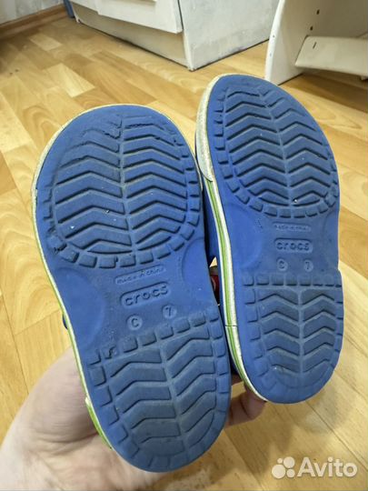 Crocs сланцы детские