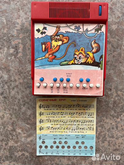 Настольная электронная музыкальная игра СССР