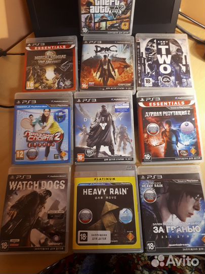 Игры для приставок ps3