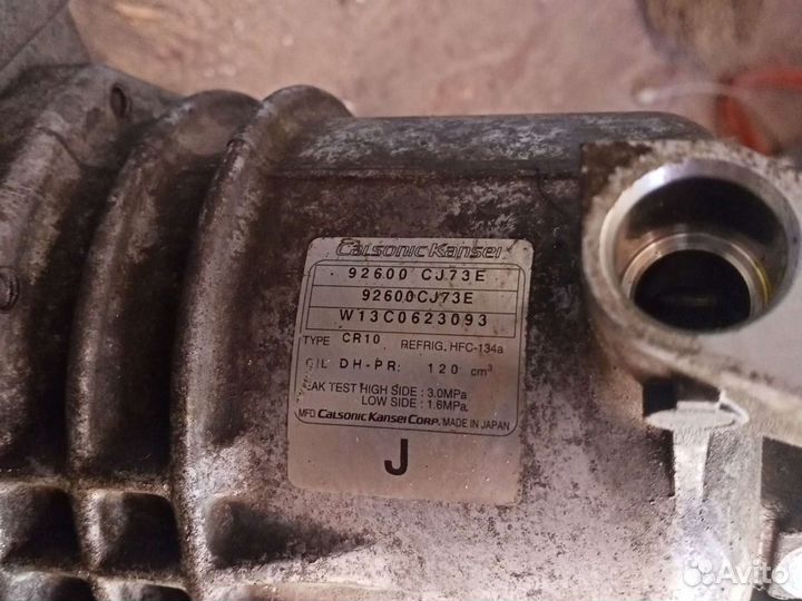 Компрессор кондиционера Ниссан Тиида С 11