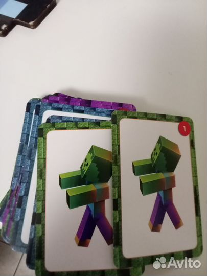 Майнкрафт: алмазные инструменты и мемо игра