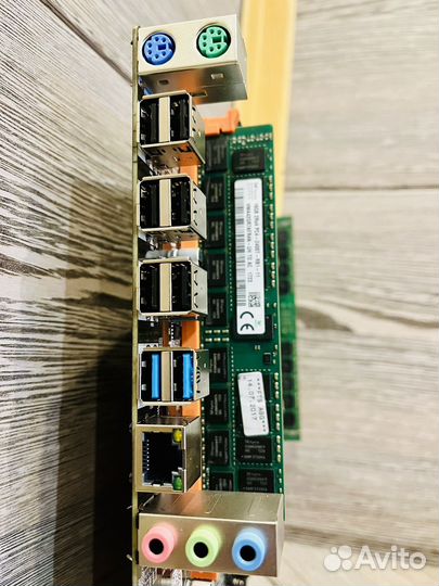 Комплект x99 2011v3 Xeon 2630v3 32gb DDR4