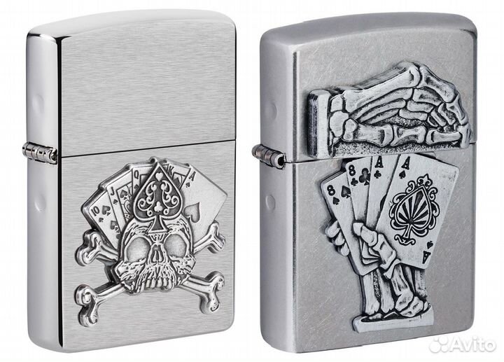 Zippo 49293 49536 Skull Emblem Design