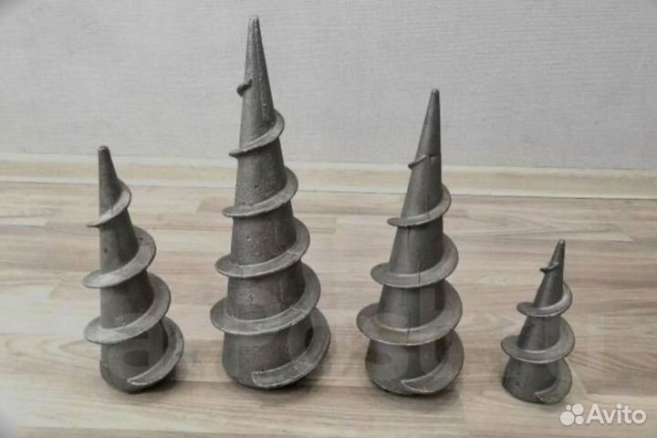Наконечники для винтовых свай
