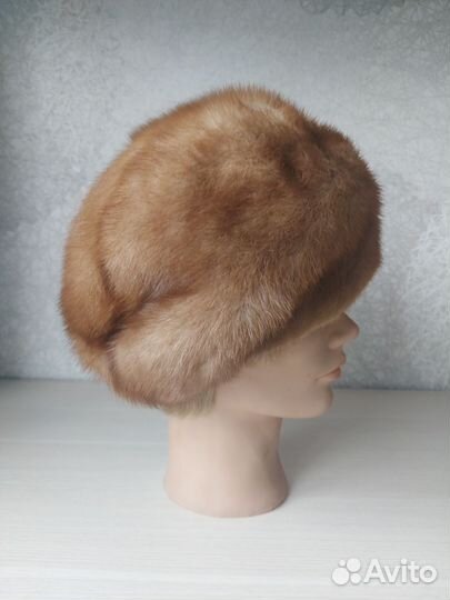 Шапка норковая женская