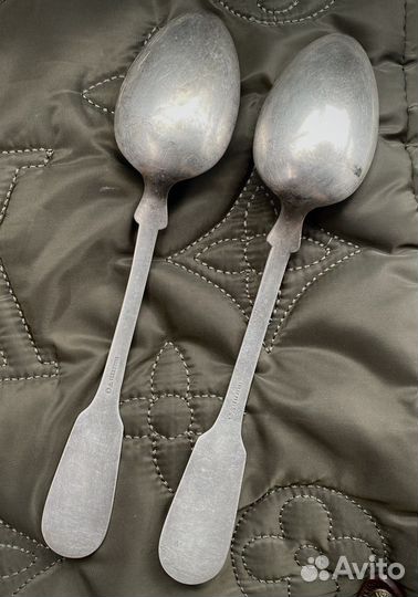 Антикварные ложки Fraget и herrmann 19 век