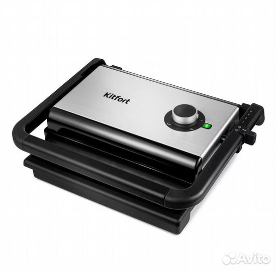 Электрогриль двусторонний гриль Kitfort KT-1637