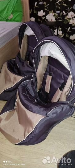 Коляска для двойни