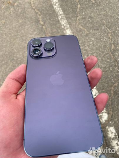 iPhone 14 pro max deep purple 256gb