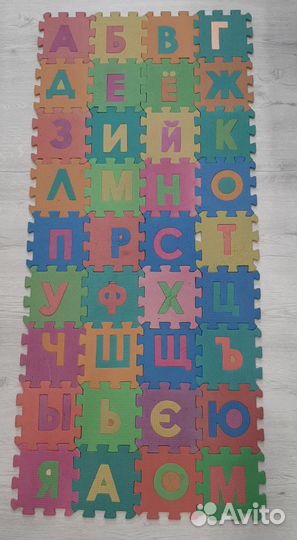 Мягкие пазлы-коврик