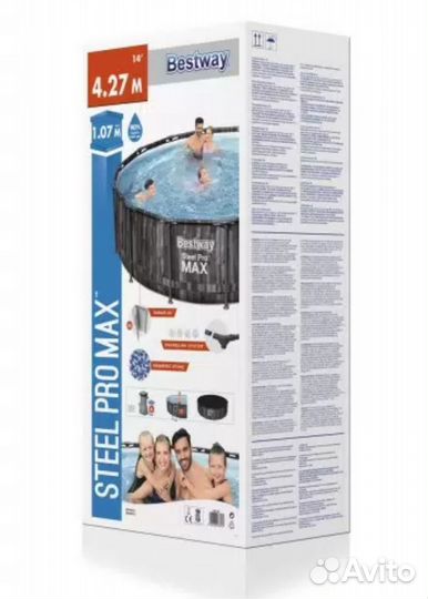 Каркасный бассейн Bestway Pool Set 427х107