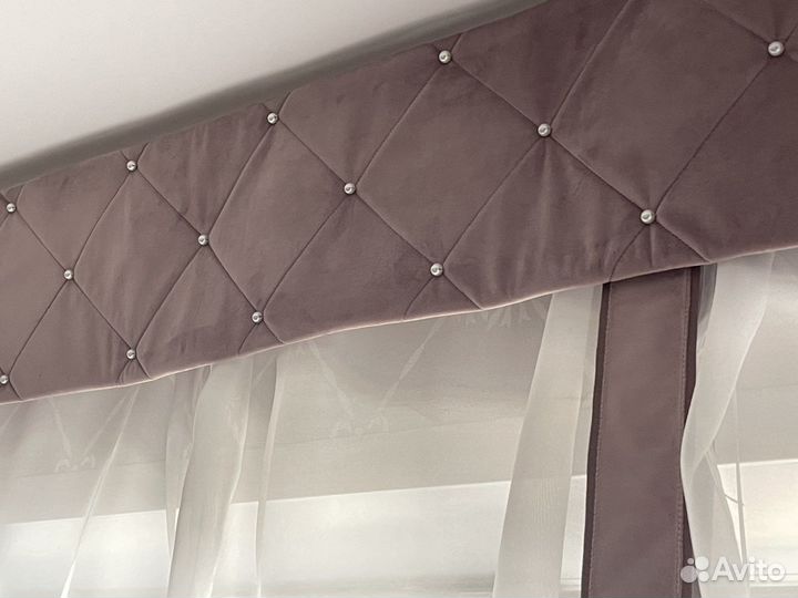 Штора французская в детскую и 4 декорат.подушки