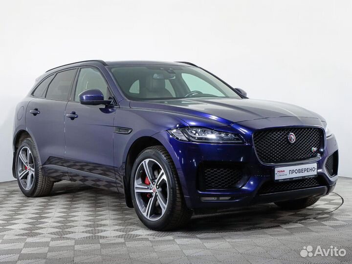 Jaguar F-Pace 3.0 AT, 2017, 117 745 км