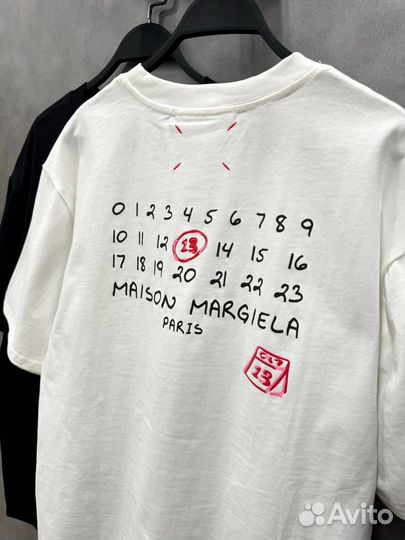 Maison margiela футболка унисекс