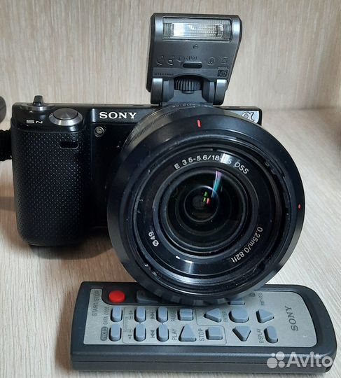 Зеркальный фотоаппарат sony mex-5n