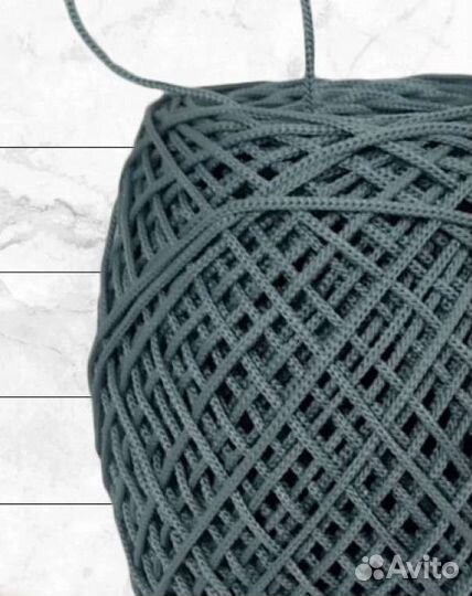 Полиэфирный шнур 2 мм 200 м