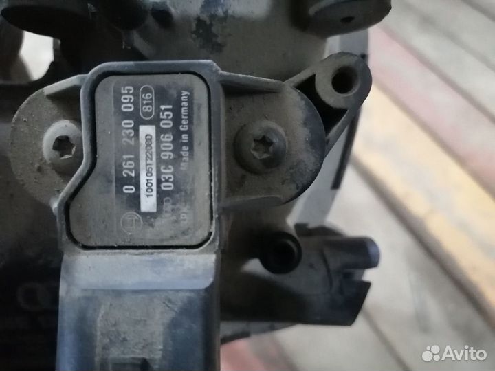 Коллектор впускной Audi A6 C6 2004-2011