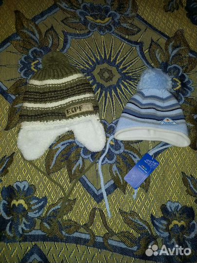 Шапки, варежки, перчатки, манишка,кепки-панамки (н