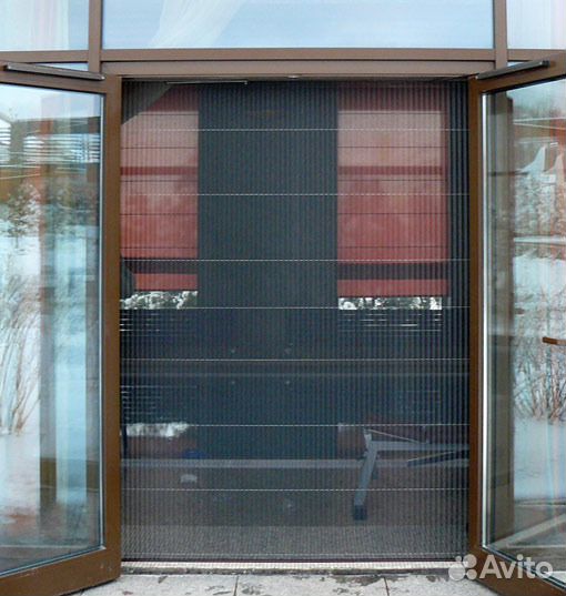 Плиссе москитная сетка складная