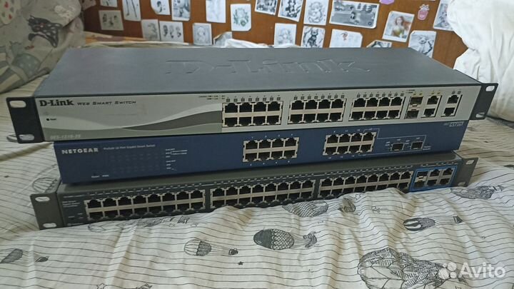 Коммутаторы.Свитчи.D-link.Netgear