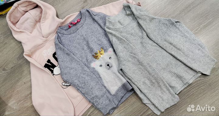 Пакет одежды для девочки размер 98-122