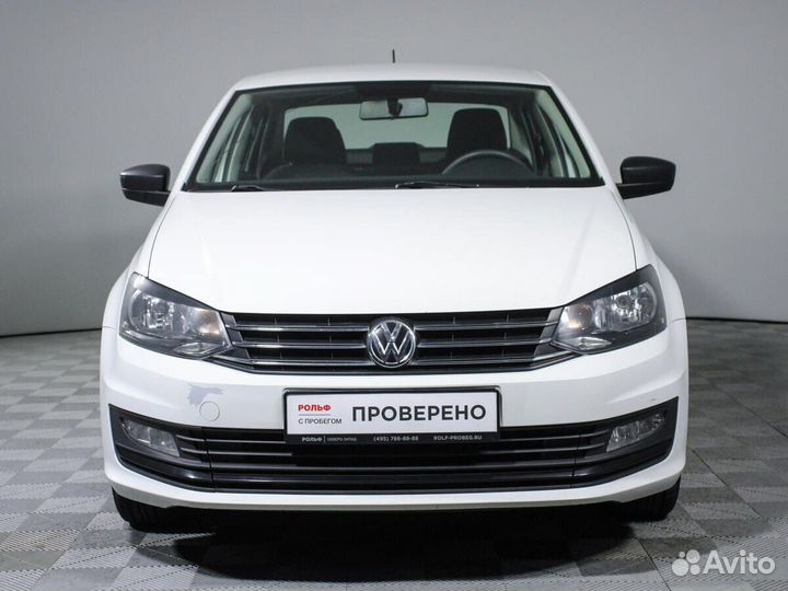 Volkswagen Polo 1.6 МТ, 2018, 84 683 км