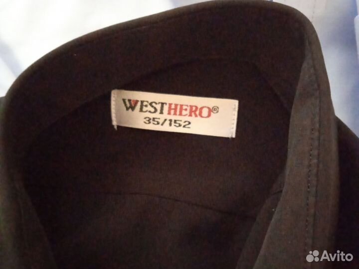 Школьные рубашки р. 146-153, 152-158