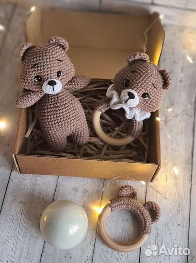 Мишки ручной работы