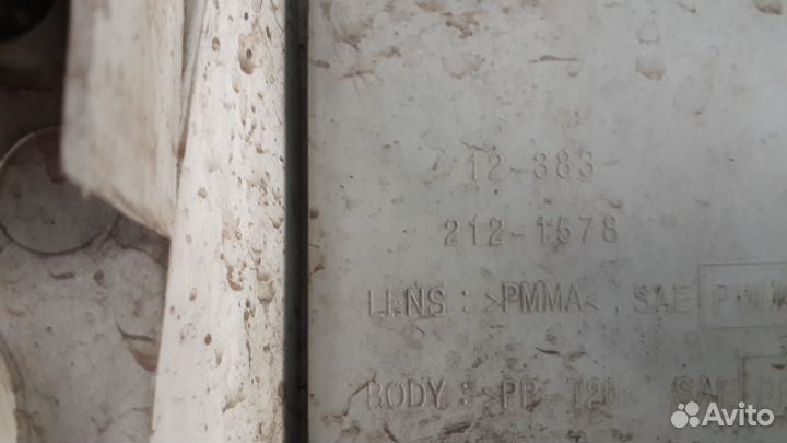 Габарит Toyota Sprinter '91-'02 правый без желтка