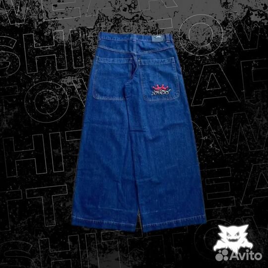 Джинсы широкие jnco