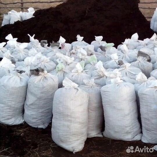 Чернозём в мешках