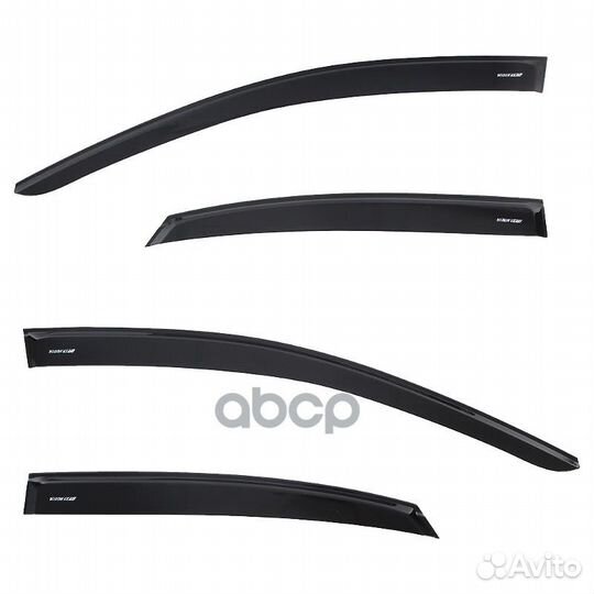 Дефлектор накладной 4 шт voron glass DEF00234 R