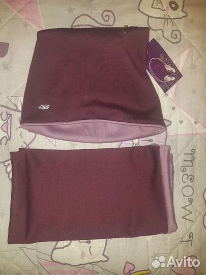 Шапка и снуд женские. Новые