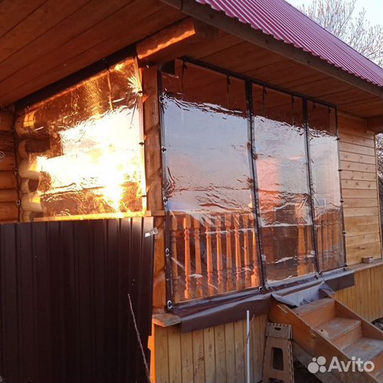 Мягкие окна для веранды