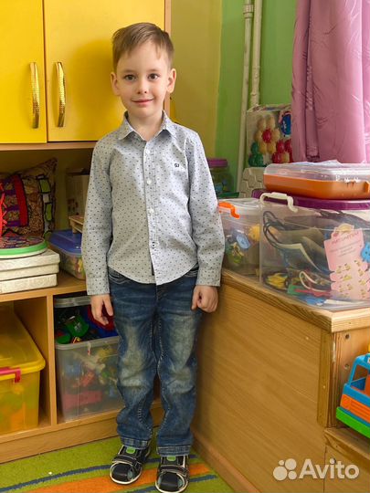 Рубашка для мальчика 104