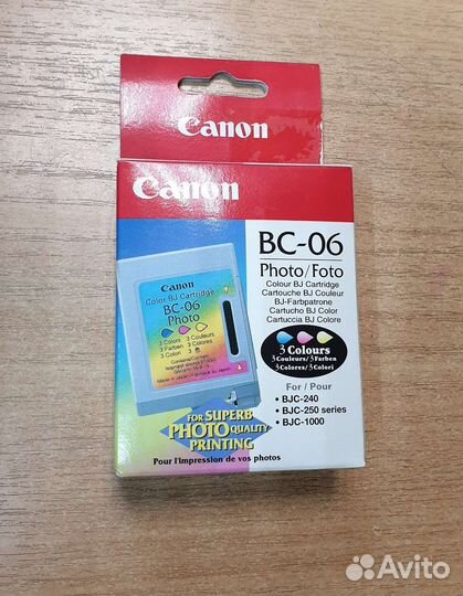 Картридж оригинал Canon BC-06 BJC-240 photo